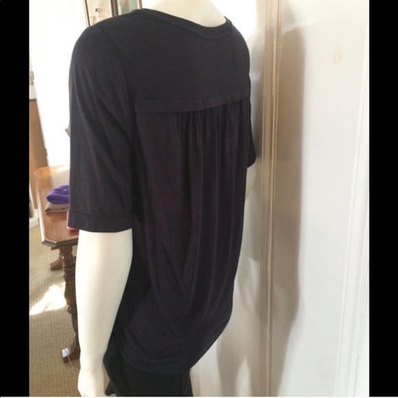 Vince silk tee midnight navy xs - Picture 2 of 3